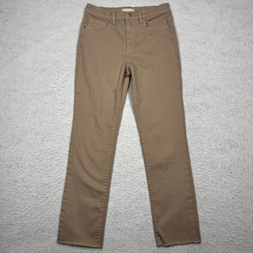 Altar'd State Straight Leg Khaki Jeans‎ Beige Women's Size 26x26